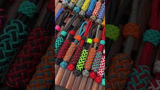 Paracord Lanyards knife  Cordones Para Navajas  Hechos Con Paracord [upl. by Ilise58]