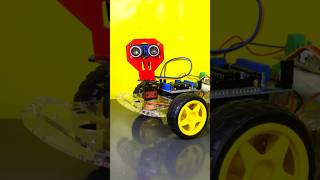 Obstacle Avoiding Robot Using Ultrasonic Sensor  shorts [upl. by Aiset]