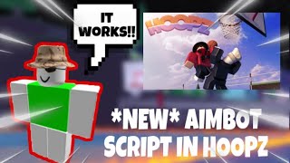 NEW HOOPZ AIMBOT SCRIPT STILL WORKING Roblox Hoopz [upl. by Ibot]