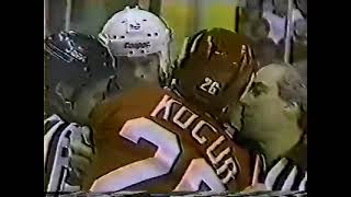 Joey Kocur vs Jim Kyte Round 2 [upl. by Garlan]