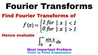 2 Fourier Transforms  Complete Concept and Problem1  Most Important Problem [upl. by Nahtanod492]