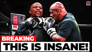 Floyd Mayweather Vs Mike Tyson Sparring Highlights WATCH BEFORE DELETED [upl. by Annauqal709]