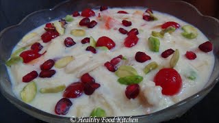 Fruit Kheer RecipePazham Payasam Recipe in Tamil  Payasam Recipe Fruit Payasam Recipe [upl. by Hirai238]