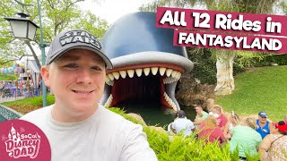 All 12 Rides in Fantasyland  FULL RIDES  Disneyland 2021 [upl. by Wilterdink]