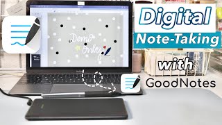 Digital NoteTaking with GoodNotes 5 on Macbook ❤︎  emmy lou [upl. by Lawton802]