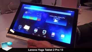 Lenovo Yoga Tablet 2 Pro 13 with pico projector [upl. by Naman982]