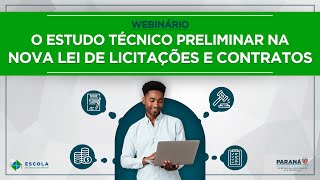 Webinário O ETP na Nova Lei de Licitações e Contratos [upl. by Emmi928]