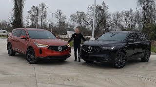 2023 Acura MDX VS 2023 Acura RDX  An InDepth Comparision [upl. by Ellac]