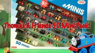 Thomas amp Friends 50 Minis Pack  Unboxing [upl. by Eiramanna]