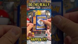 How did this happen 😱Booster pack of the day error pokemon pokemontcg [upl. by Avlem]