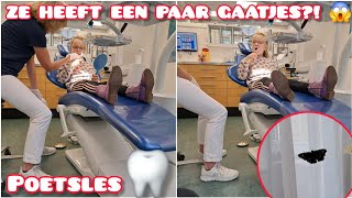 ZE HEEFT EEN PAAR GAATJES 😱 POETSLES 🦷 EEN VLINDER IN HUIS 🦋  DE FAMILIE SNIJDERS VLOG 581 [upl. by Ok]