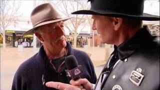 Sam Newman in Shepparton The Footy Show  Street Talk [upl. by Renferd]