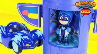 Video Educativo para Niños Juguetes☻PJ Masks☻ Coches [upl. by Allene]