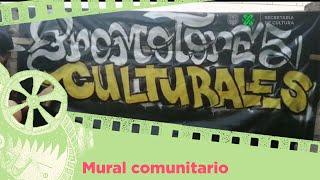 Mural comunitario [upl. by Matthei]