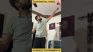 centripetal force demonstration  science experiments science physics [upl. by Ahsaeyt677]