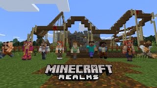 Minecraft Realms Comes To Pocket Edition amp Windows 10 [upl. by Armin]