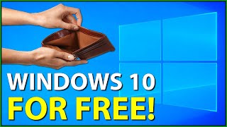 How to download and install Windows 10 FOR FREE 2021 [upl. by Novihc]