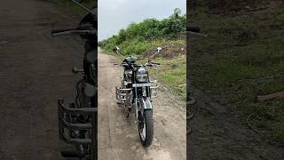 CLASSIC 350 EXHAUST SOUND🔥😍 2024 NEW MODEL EMERALD GREEN🚀✨royalenfieldclassic350 l [upl. by Oileduab]