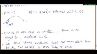 Stat 3000 Section 82 T tests more examples [upl. by Giarla]