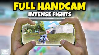 BEST FULL HANDCAM 4 FINGER  GYROSCOPE CLOSE RANGE FIGHTS💥BGMI  Mew2 [upl. by Fasto]