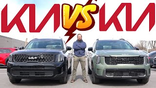 2024 Kia Telluride vs 2024 Kia Sorento Which SUV Should You Buy [upl. by Nevart]