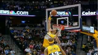 Faried amp McGee with BIG blocks in Denver [upl. by Onitnatsnoc]