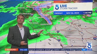 Here’s how much rain SoCal could see this weekend [upl. by Atel]