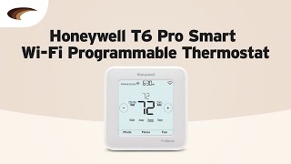 Honeywell T6 Pro Smart WiFi Programmable Thermostat [upl. by Magulac]