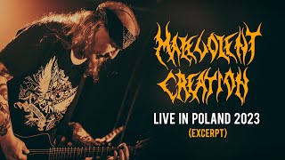 MALEVOLENT CREATION  Live in Poland 2023  excerpt [upl. by Anaicilef524]