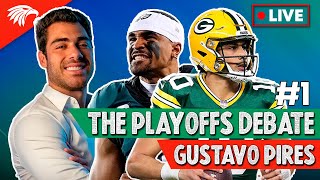 PACKERS X EAGLES EM SÃO PAULO ft Gustavo Pires The Playoffs Debate 1 [upl. by Etnovad249]