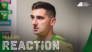 REACTION  Leeds United 40 Norwich City  Kenny McLean [upl. by Elery]