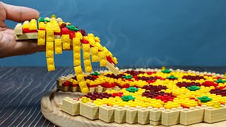 Build Your Dream Pepperoni Pizza with LEGO 🍕  Ultimate LEGO Food Crafting Guide [upl. by Leyla]