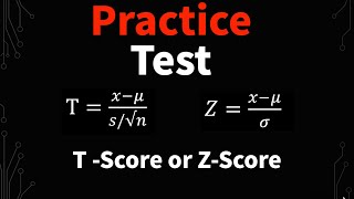 Intro to Statistics Midterm Review Question 10 T Score or Z Score [upl. by Yentruocal]