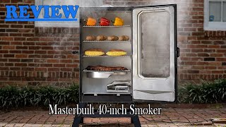 Masterbuilt 40inch Smoker Review  Watch before ordering [upl. by Sinclair456]