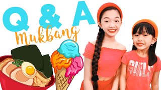 Q amp A with KAYCEE amp RACHEL MUKBANG EDITION  Kaycee amp Rachel In WONDERLAND FAMILY [upl. by Aronson241]