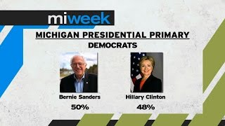 Michigan Primary Results  MiWeek Clip [upl. by Strang40]