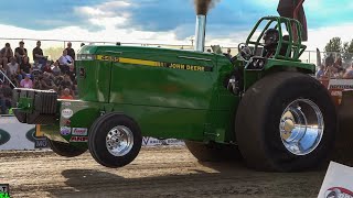 Tractor Pulling 2024 Super Farm Tractors Shipshewana Summer Nationals friday Pro Pulling League [upl. by Monah]