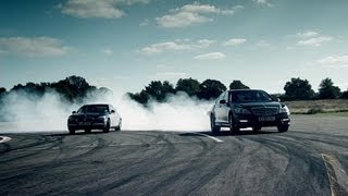 BMW 760Li vs Mercedes S63 AMG  Top Gear [upl. by Eecyal]