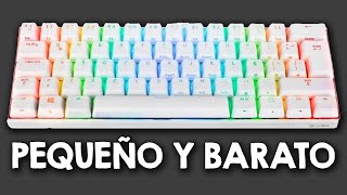 VSG MINTAKA TECLADO MECÁNICO GAMER 60 CALIDADPRECIO  REVIEW ESPAÑOL [upl. by Llerrehc]