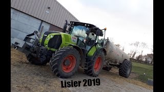 Epandage de lisier 2019 l Claas arion 620 l Pichon [upl. by Byers197]