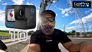 GoPro Hero 10 Black Sample Videos Motovlog  Unboxing  MotoPaps [upl. by Latia]