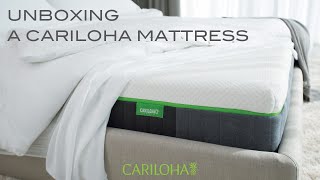 Unboxing of the Cariloha Mattress [upl. by Nailluj914]