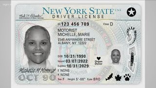 New redesigned driver licenses in New York state [upl. by Ettenig890]