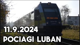 Pociągi Lubań 11924  48WEc SA134 [upl. by Aoht]