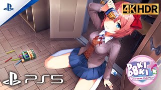 Doki Doki Literature Club Plus Part 2  PS5 Walkthrough No Commentary  4K Gameplay 60fps [upl. by Ahsekin371]