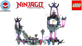 LEGO Ninjago 71771 The Crystal King Temple Speed Build [upl. by Jamnes373]