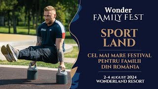 Activități sportive la cel mai mare festival pentru familii din România Wonder Family Fest  Zurli [upl. by Antoinette]