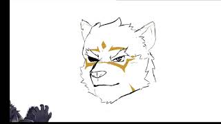 drawing housamo husbandos part 1 tezcatlipoca [upl. by Sirapal]