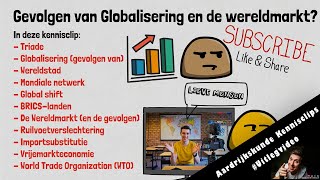 Gevolgen van globalisering en de wereldmarkt  Examentraining thema wereld HAVO amp VWO [upl. by Einahpets316]