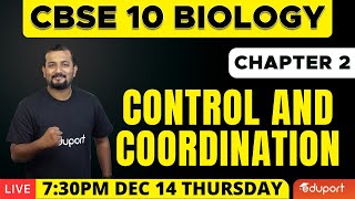 CBSE Class 10  Biology  Chapter 2  Control and Coordination  Eduport Class 10 CBSE [upl. by Yarased]